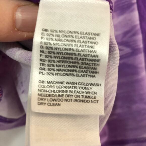 The North Face Purple Active Wear Workout Tank Womens L Top Athletic Gorpcore - Picture 5 of 8